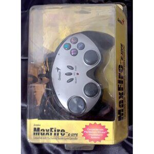 Genius MaxFire G-12PS Compatible With PS2 Game Controller